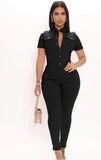 “Bombshell” jumpsuit